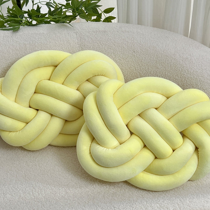CozyPlush Set med 2 Plush Dekorative Puter – Myk Eleganse for Ditt Hjem Skanto
