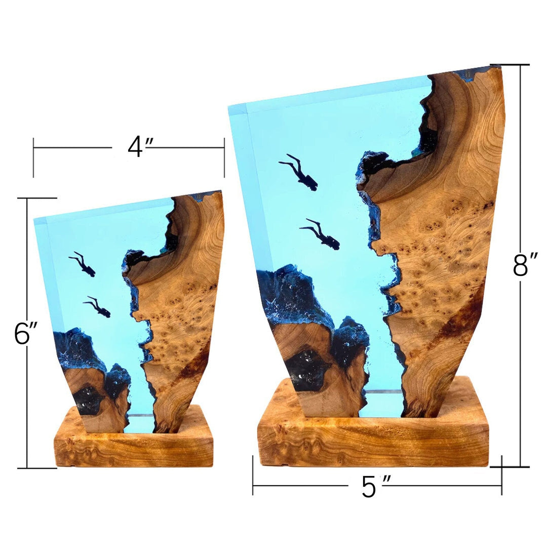 Skanto | Frendorf - Stilren Ocean Karst Dykkertabellampe for Hjemmet