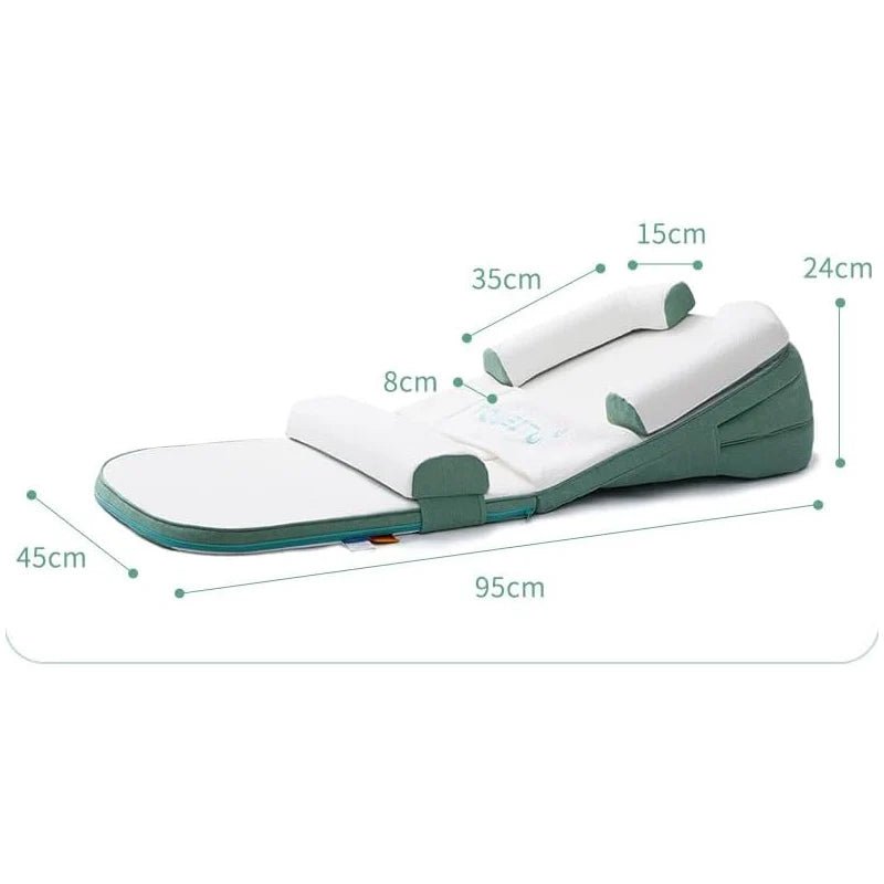 Cozy Cradle Kissen – Seitenschläferstütze med Anti-Reflux-Neigung for Neugeborene