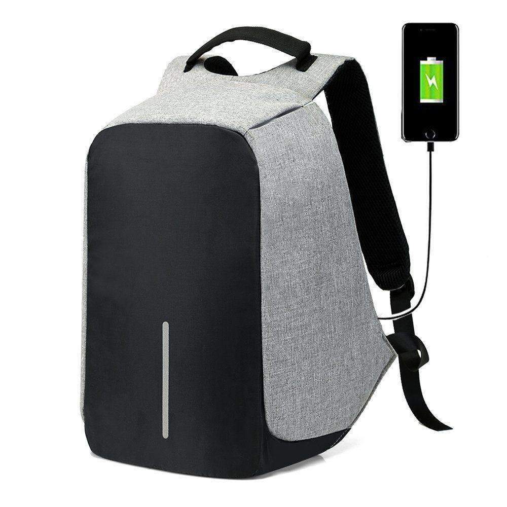 Skanto | Multifunksjonell Tyveribeskyttende USB Laderyggsekk - Holder Eiendelene Dine Sikrere!