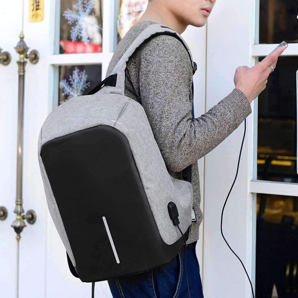 Skanto | Multifunksjonell Tyveribeskyttende USB Laderyggsekk - Holder Eiendelene Dine Sikrere!
