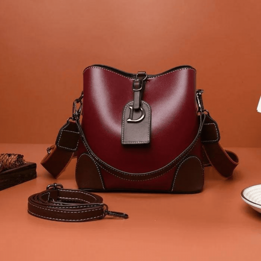 Skanto | Skulderveske: Ekte lær Niche Kvinners Crossbody-veske