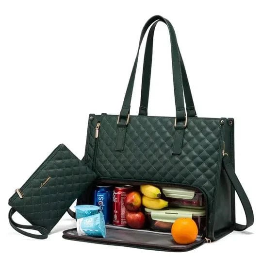 Skanto | Bagsball 2-i-1 – Stilfull Tote Bag med Isolert Lunsjrom