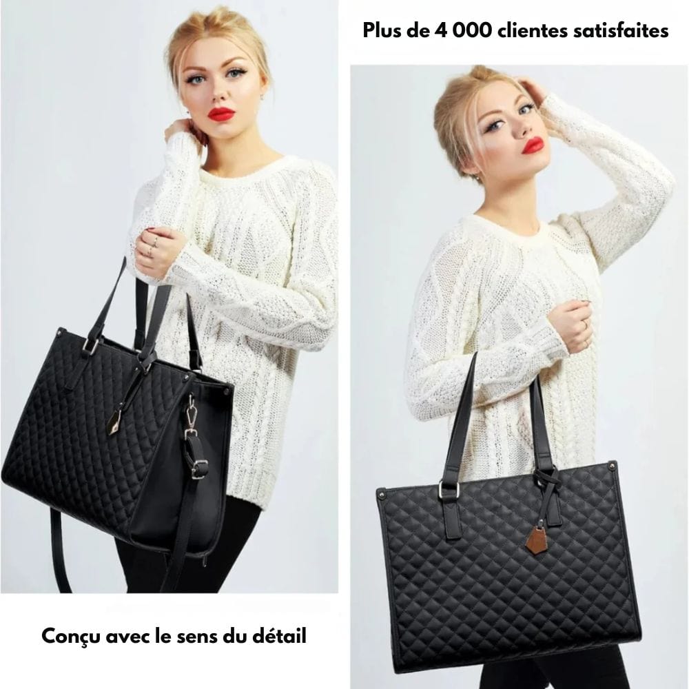 Skanto | Bagsball 2-i-1 – Stilfull Tote Bag med Isolert Lunsjrom
