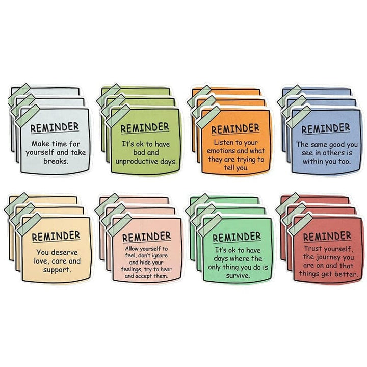 Skanto | Mental Health Sticky Notes Klistremerker (24 stk)