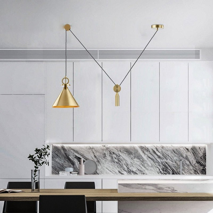 Skanto | LuxeBalance – Moderne Kobber Taklampe
