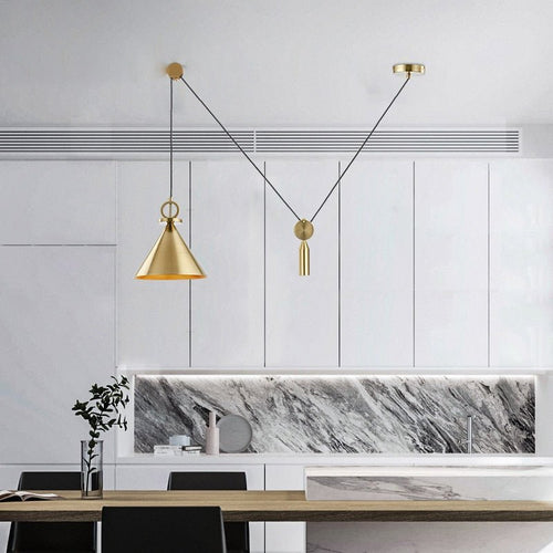 Skanto | LuxeBalance – Moderne Kobber Taklampe