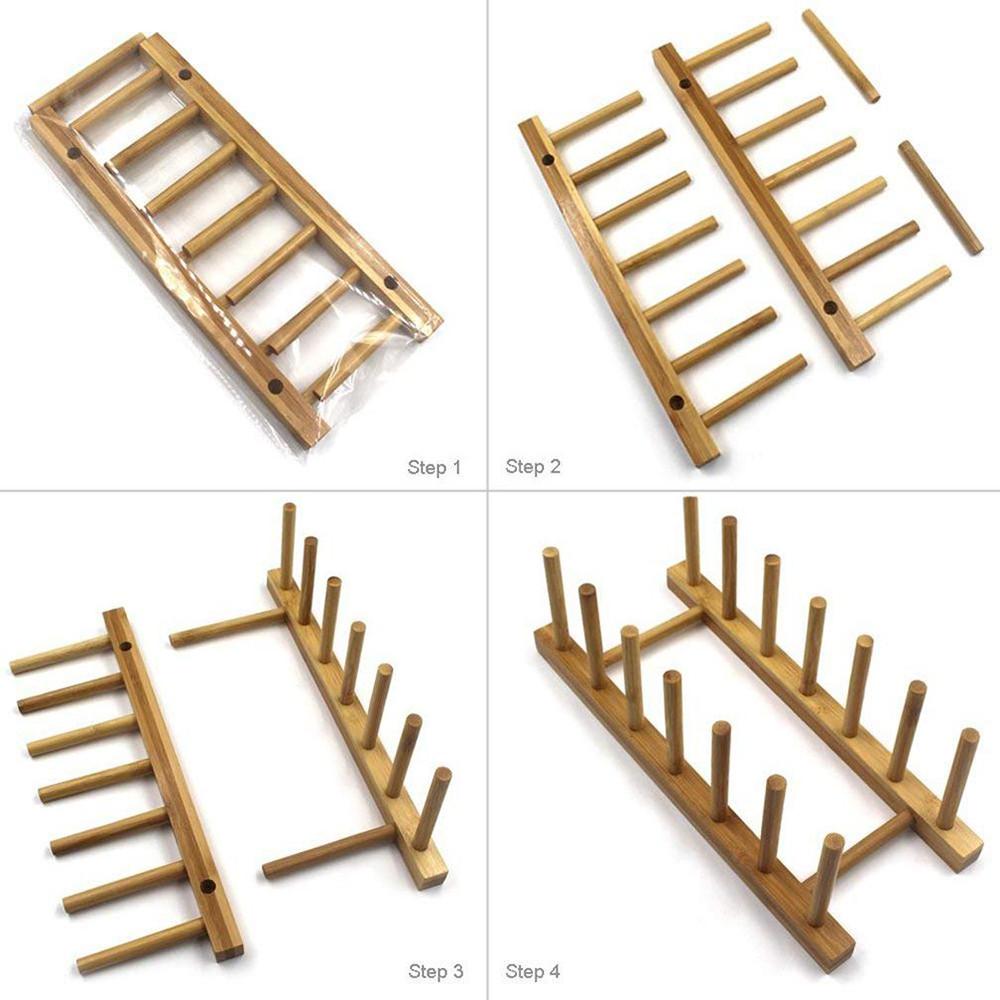 Bamboo Tallerkenstativ | Skanto