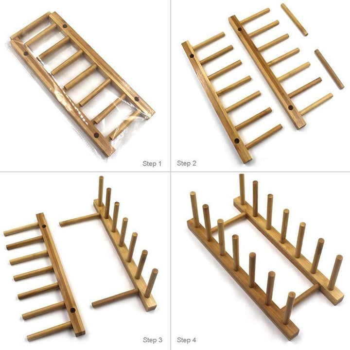 Bamboo Tallerkenstativ | Skanto