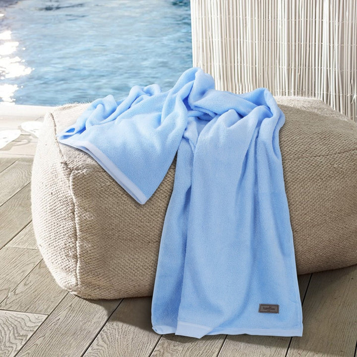 Skanto | Bambora Plush Bad håndkle | Ekstra myk bambus stoff for spa, treningssenter og hjemmebruk