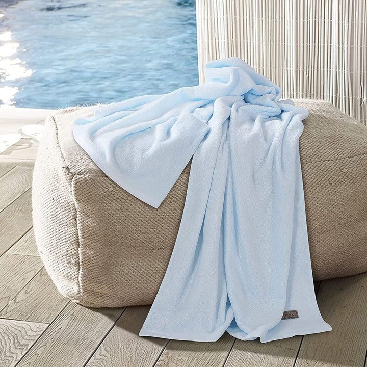 Skanto | Bambora Plush Bad håndkle | Ekstra myk bambus stoff for spa, treningssenter og hjemmebruk