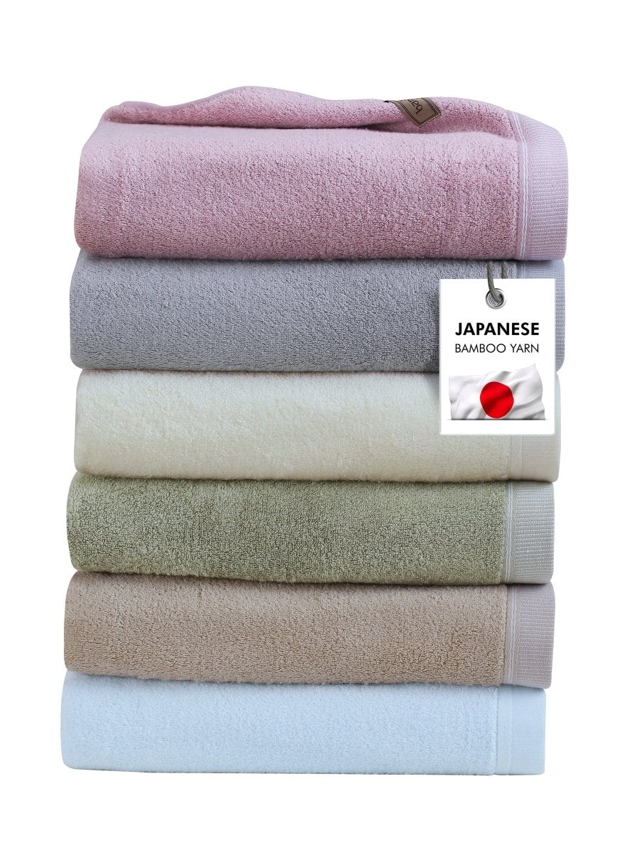 Skanto | Bambora Plush Bad håndkle | Ekstra myk bambus stoff for spa, treningssenter og hjemmebruk