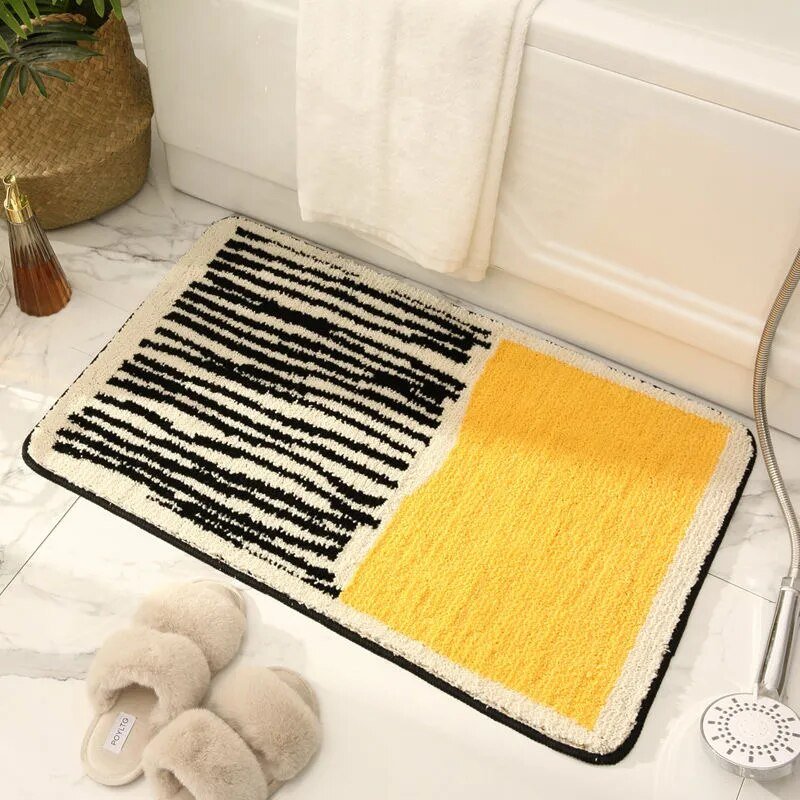 Skanto | BathCush – Myk badematte med sklisikker bakside for elegante bad