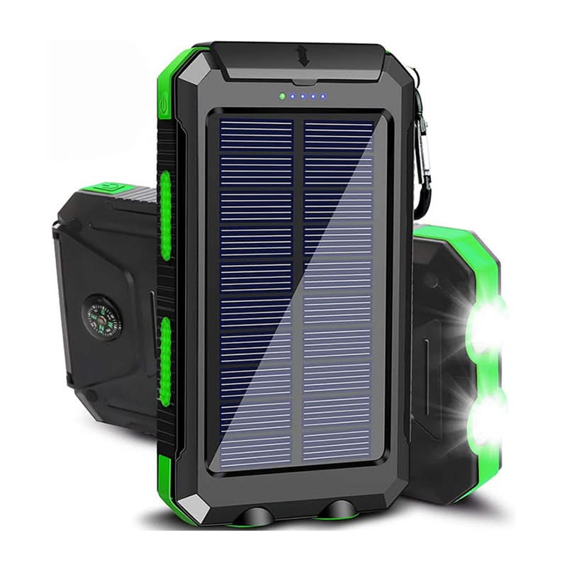 Skanto | Solenergi Bank 20000mAh med LED Lys
