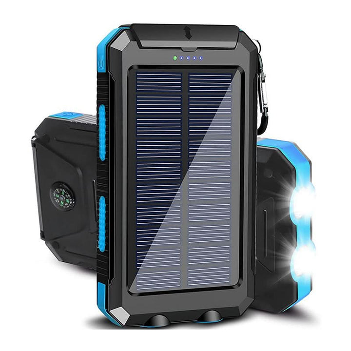 Skanto | Solenergi Bank 20000mAh med LED Lys