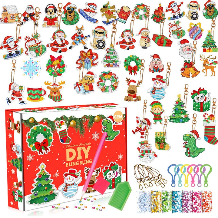 Skanto | 5D Jul DIY Diamantmalingssett