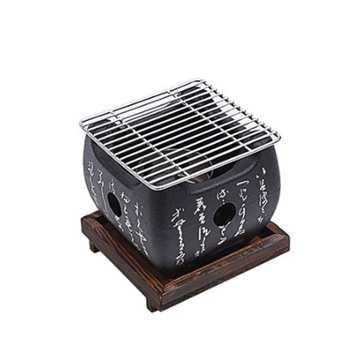 BBQ Grill Kullsyrebq Griller Innendørs Utendørs BBQ Grillpanne Komfyr | Skanto