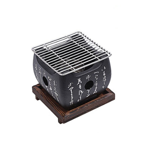 BBQ Grill Kullsyrebq Griller Innendørs Utendørs BBQ Grillpanne Komfyr | Skanto