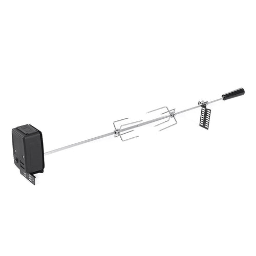 BBQ Grill Motor Kjøttgafler Sett Automatisk Spydstang Rotisser Kit | Skanto