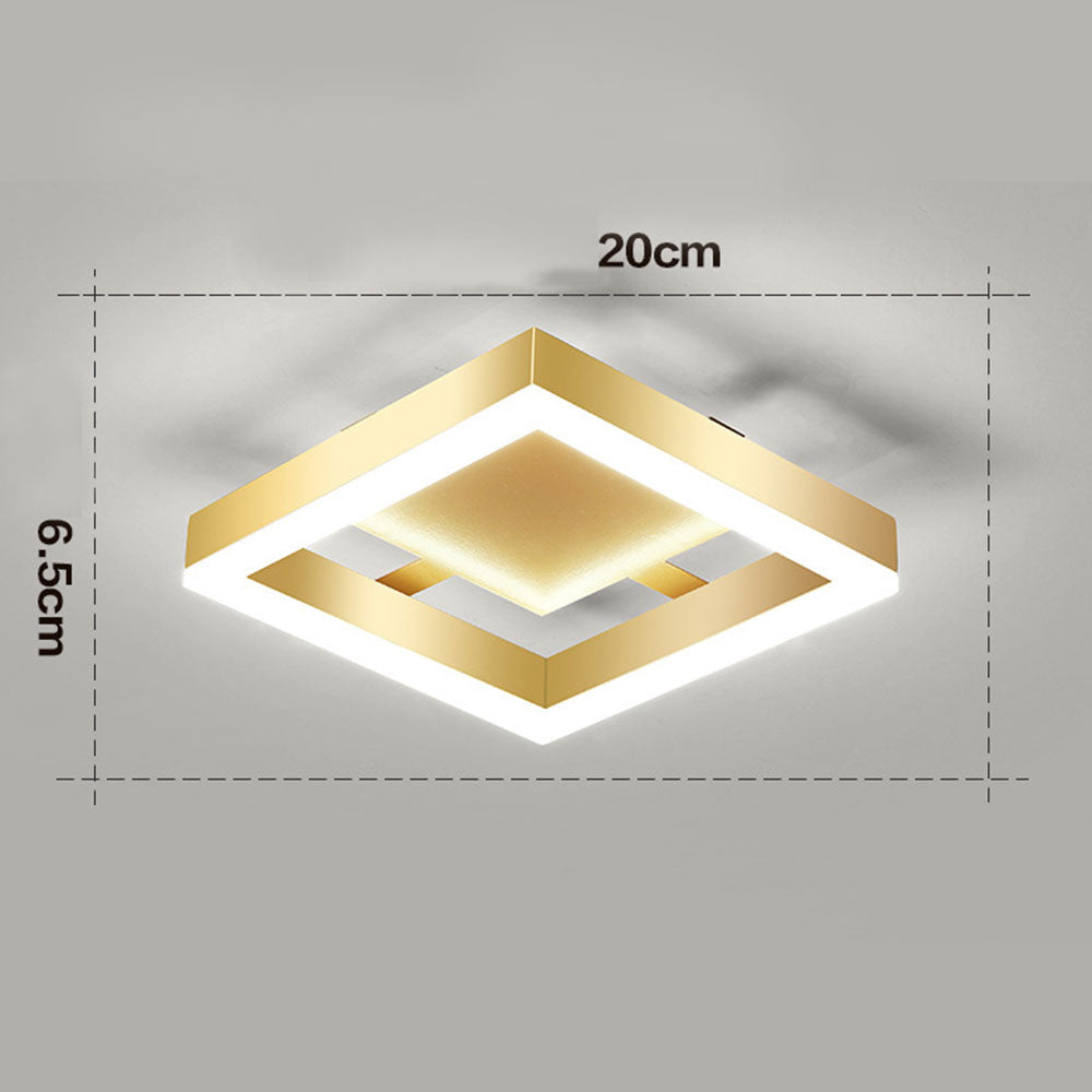 Skanto | Moderne gull LED taklamper