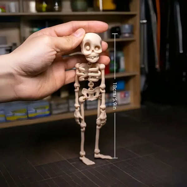 Skanto | 3D-printet vintage skjelett magnetisk figur 🎃