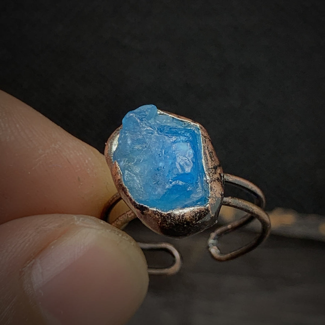 Skanto | Naturlig Ubehandlet Fødselsten Ring - Selina