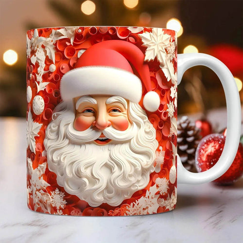 Skanto | Kreativ 3D Julekeramikk Kopp Julegave