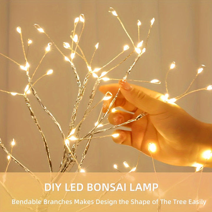 LuminaTree - Dekorativ LED Bonsai Bordlampe Skanto