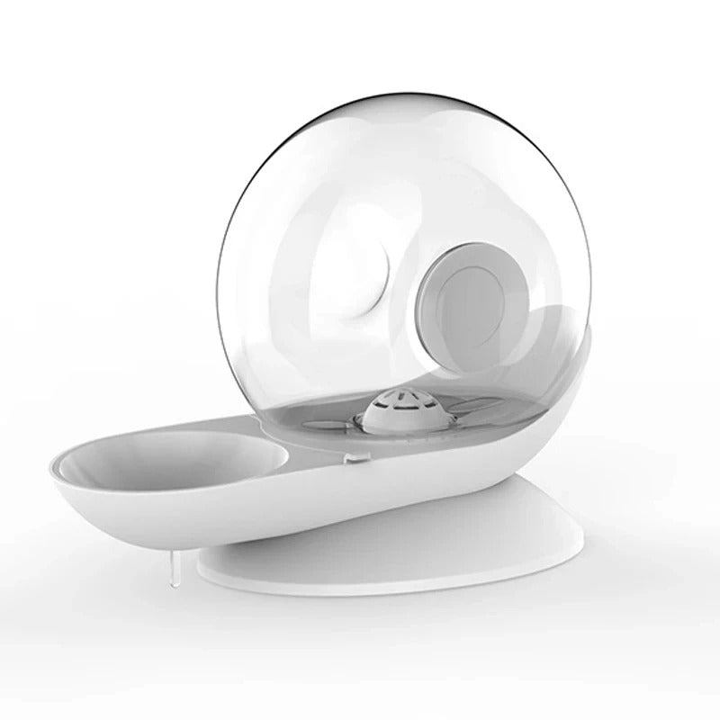 Norvo | AquaPoes Kilde – Automatisk Drikkefontene for Katter og Hunder med Rustfritt Stål Reservoar