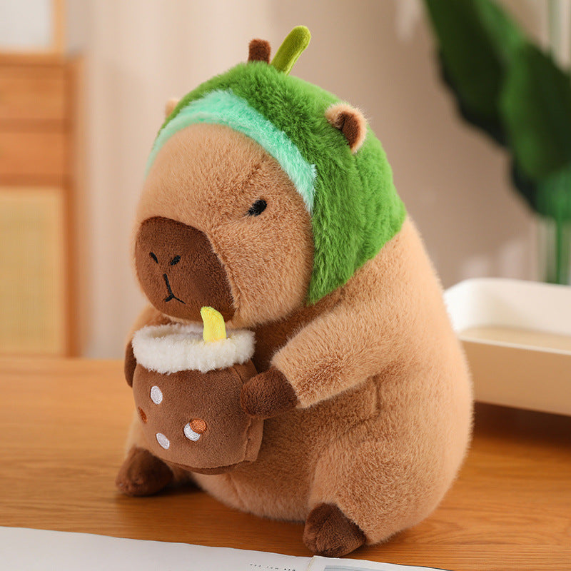 Skanto | CuddleCapy Kosedukke Plush | Kapybara & Kanin Design | Myk Kosedyr i Ulike Stiler & Størrelser