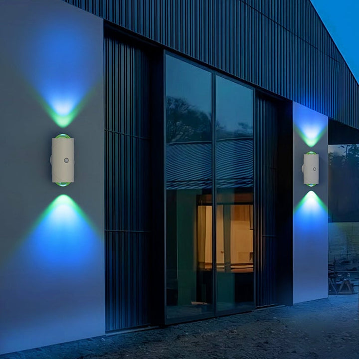 Skanto | Smart bevegelsessensor vegglampe med fargerik gradient