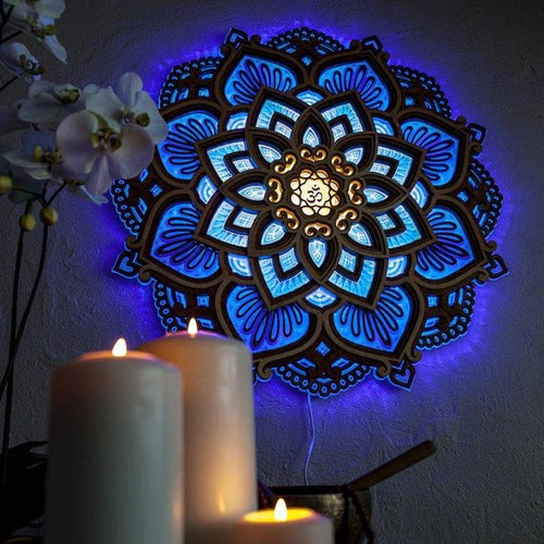 Skanto | Mandala Yoga Rom Nattlys LED