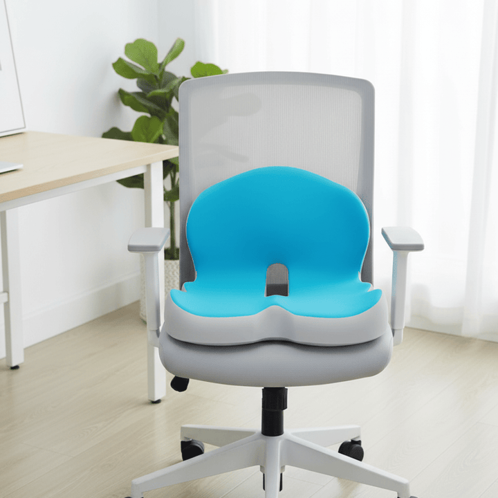 Skanto | ErgoComfort Setepute – Ergonomisk Minne Skumpute for Ryggstøtte og Komfort