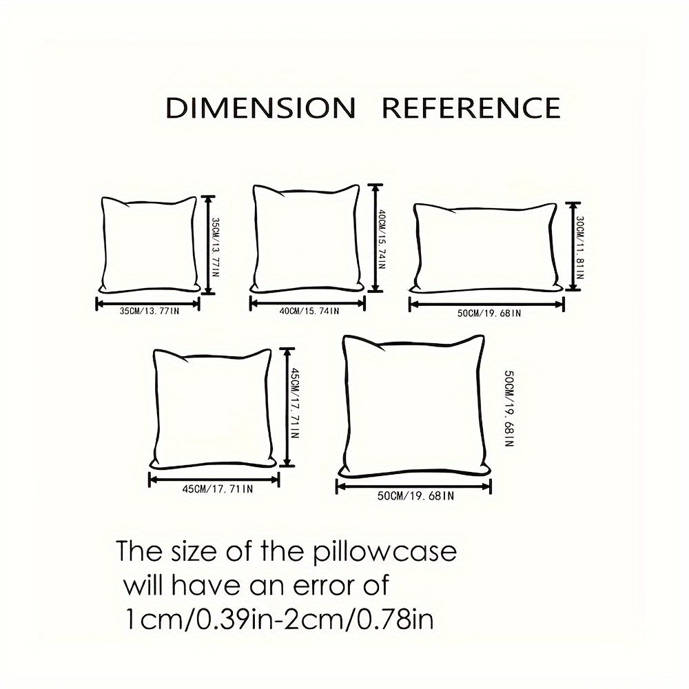 Norvo | NordLiv Putetrekk Sett | Boho Stil | Myk Cord | 2 stykker, 45×45 cm, 50x50cm