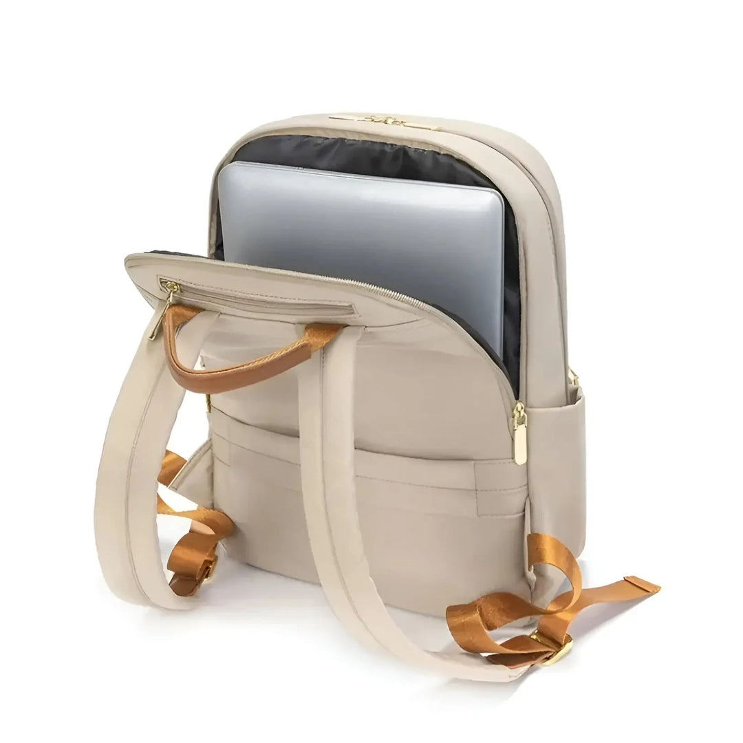 Skanto | Sophia – Trendy Multifunksjonell Dame Toppose | Vanntett & Stilig Laptoptaske