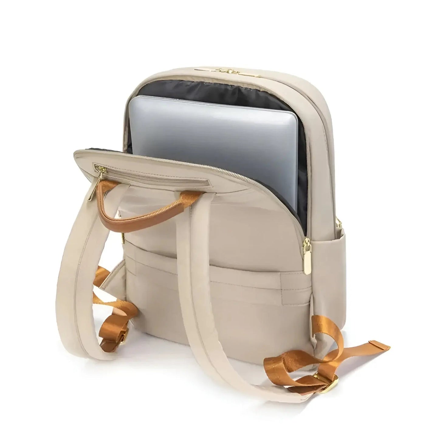 Norvo | Kvinners Ryggsekk LivaSmart Urban | Vanntett & Lett | For Laptop & Hverdag | 28×12×38 cm