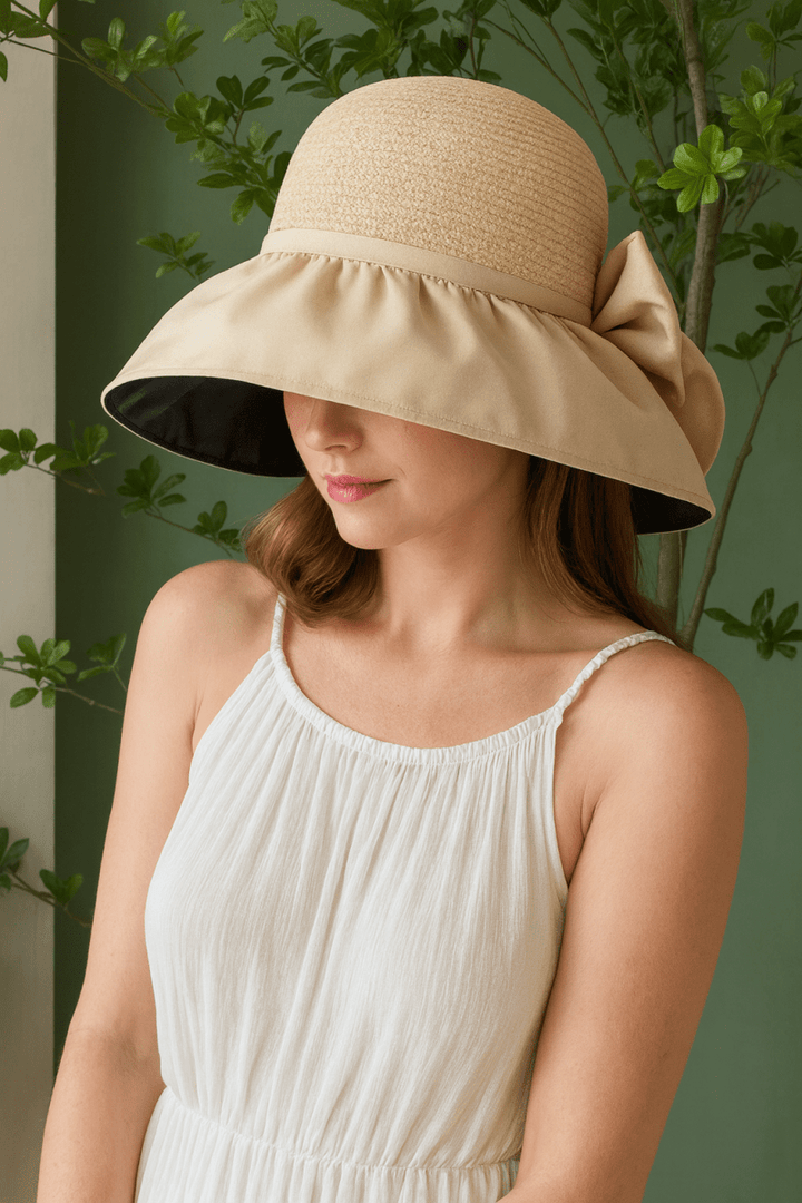 Skanto | BELLEBRIM – Bred Brim Solhatt for UV Solbeskyttelse