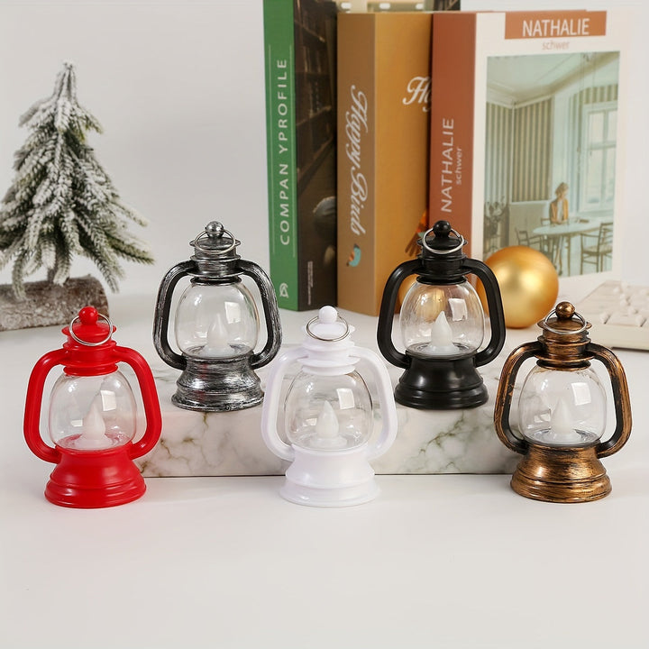 Retro LED Mini Lanterns – Atmosfærisk Belysning for Fester Skanto