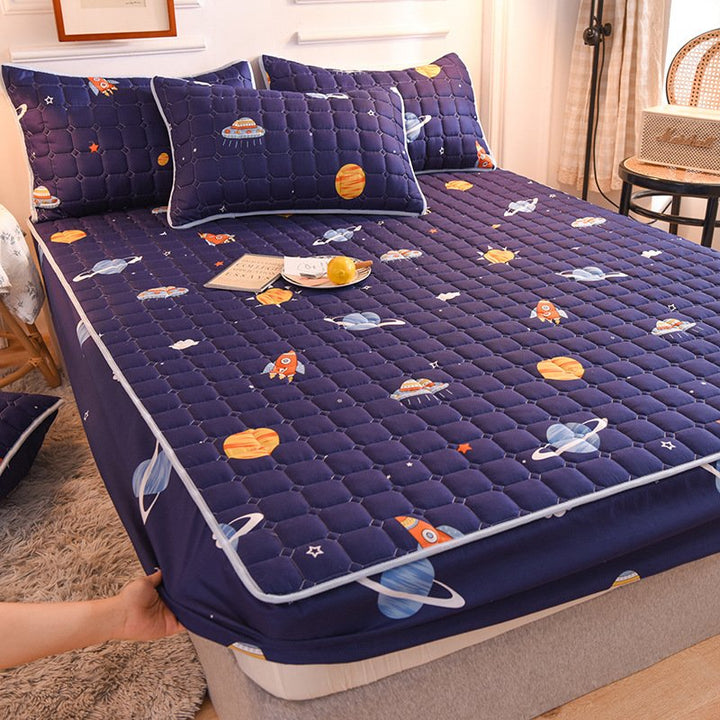 Skanto | CushioGuard Silk Madrassbeskytter | Pustende og luksuriøs beskyttelse for madrassen din