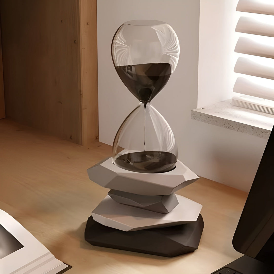 Minimalistisk timeglass – tidløst og dekorativt | Perfekt for stue og kontor
