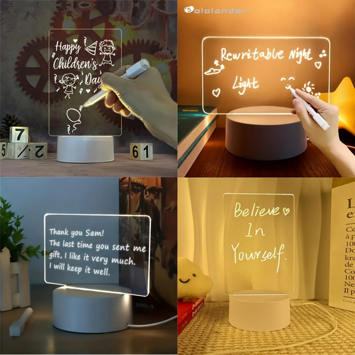 LumiBoard – Stilig LED-bordlampe med pennholder Skanto