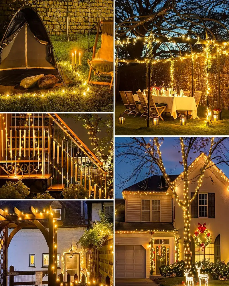 Skanto | Vanntette fairy lights med solenergi