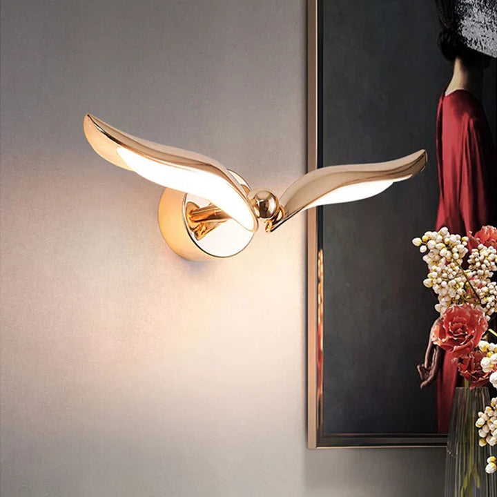 Skanto | LuxeGlow – Koselig, varmt lys med distinkt måkedesign