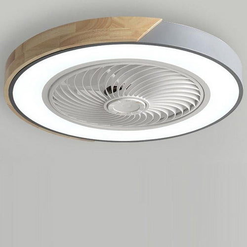 Skanto | Integrert LED Taklampe og Vifte Uten Blader med Fjernkontroll