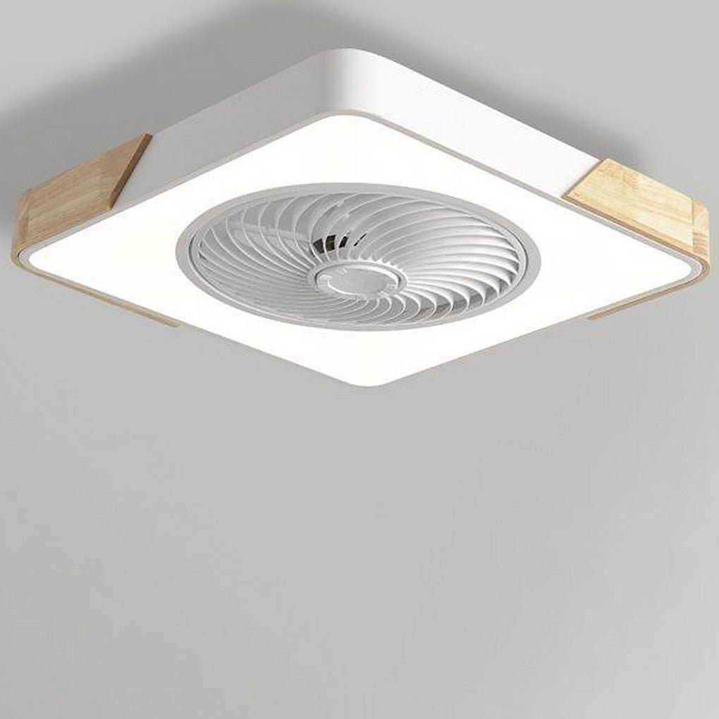 Skanto | Integrert LED Taklampe og Vifte Uten Blader med Fjernkontroll