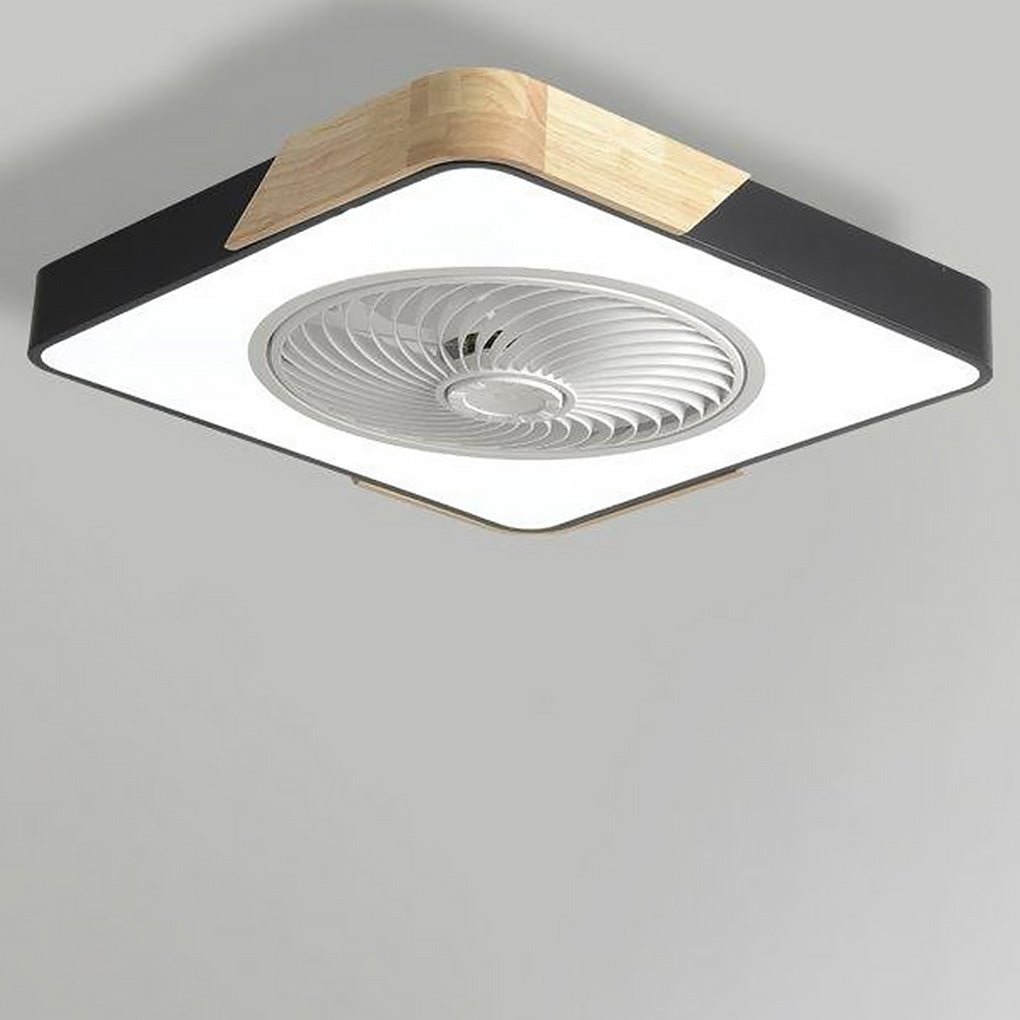 Skanto | Integrert LED Taklampe og Vifte Uten Blader med Fjernkontroll