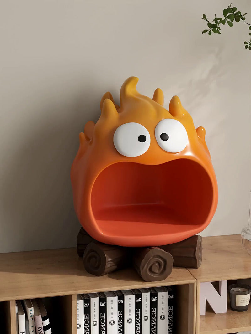 Skanto | Big Mouth Cartoon Oppbevaringsboks: Dristig og Kreativ Skrivebordsdekor