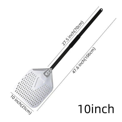 Big Pizza Perforert Spade Paddle Håndtak for Ovn Pizza Baking Verktøy | Skanto