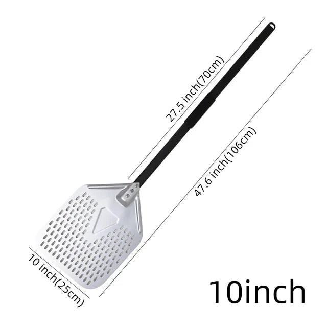 Big Pizza Perforert Spade Paddle Håndtak for Ovn Pizza Baking Verktøy | Skanto