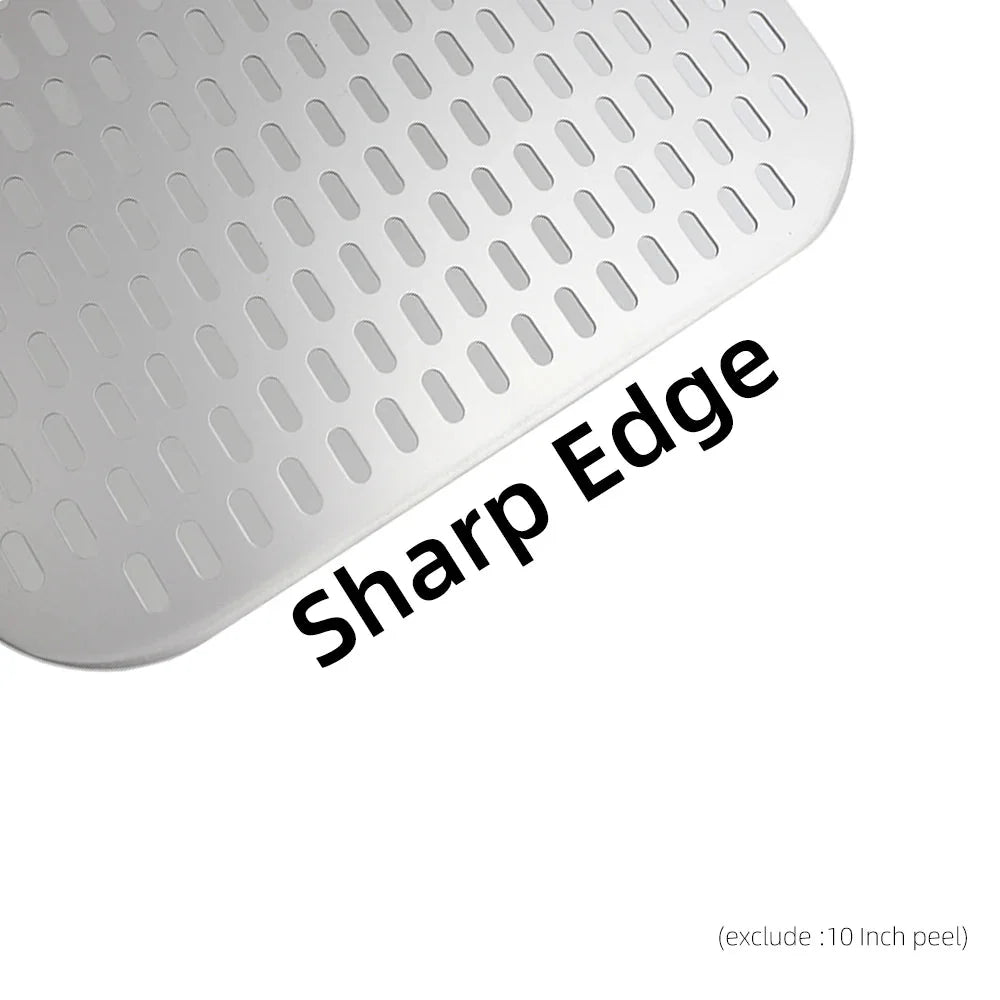Big Pizza Perforert Spade Paddle Håndtak for Ovn Pizza Baking Verktøy | Skanto